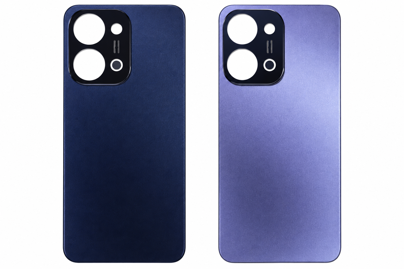 Compatible Replacement for Vivo Y21 / Y11 / T5 Lite Back Panel – Black & Grey